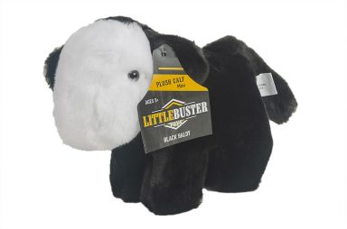 Mini Plush Calf Black Baldy